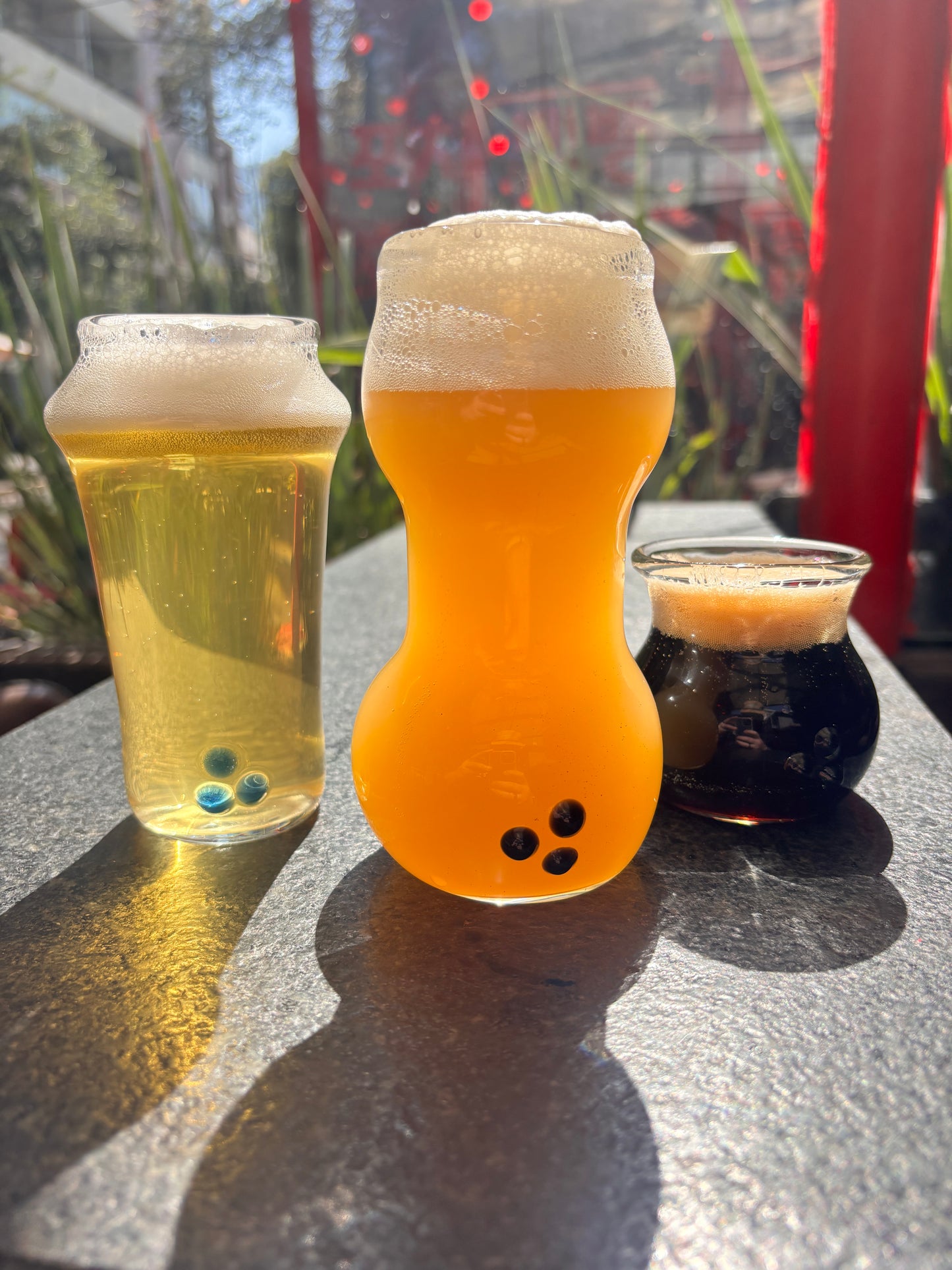 Pack de 3 - Cristaleria Cervecera Hecha a Mano - Brebajes con Benny x The Glass Lab - PRE-VENTA